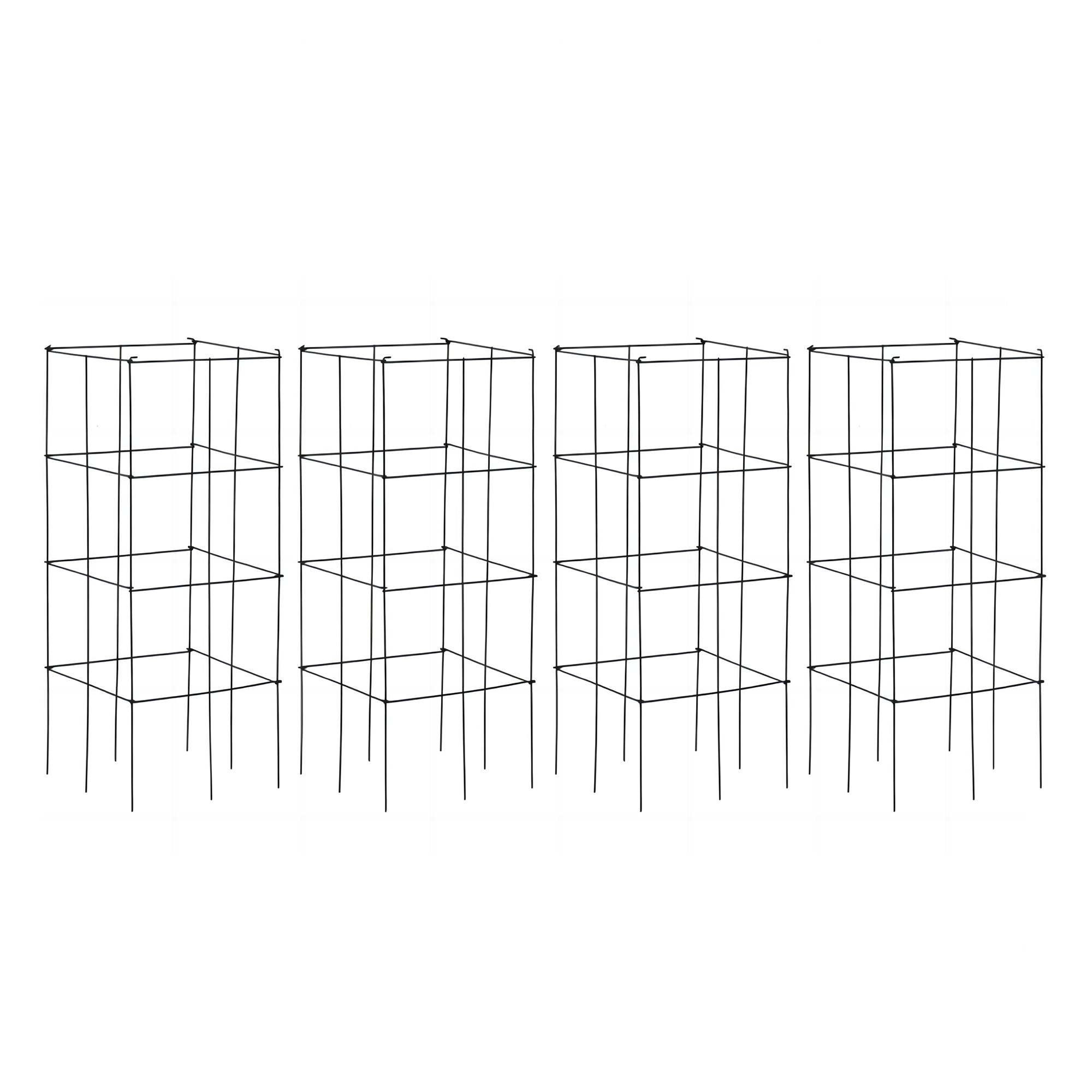 4-Pack Garden Trellis for Climbing Plants for Flower Vegetable