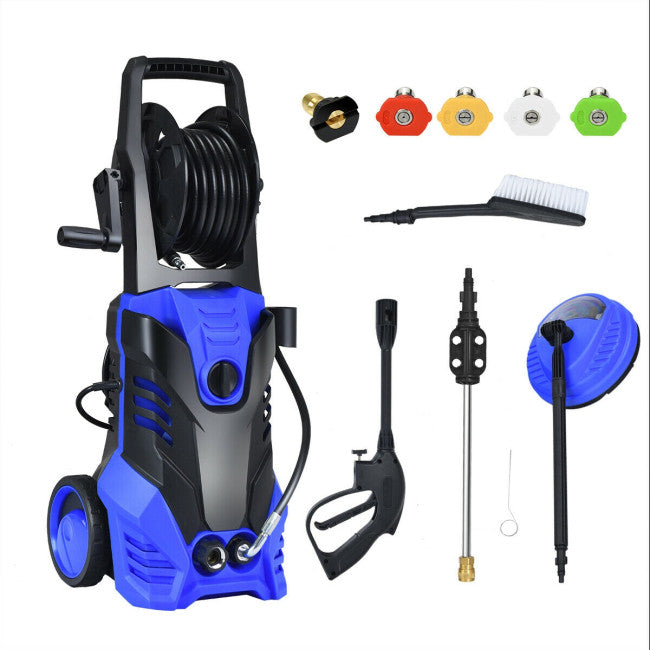 SUGIFT Electric Portable High Pressure Washer with 5 Nozzles,3000PSI  Washer Cleans Cars/Fences/Patios