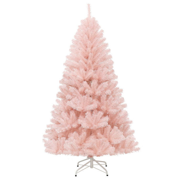 SUGIFT 6 Feet Artificial Christmas Tree Hinged Full Fir Tree