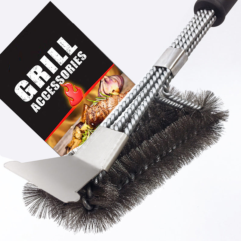 Grill Brush and Scraper - Grill Cleaner Brush Grill Accessories