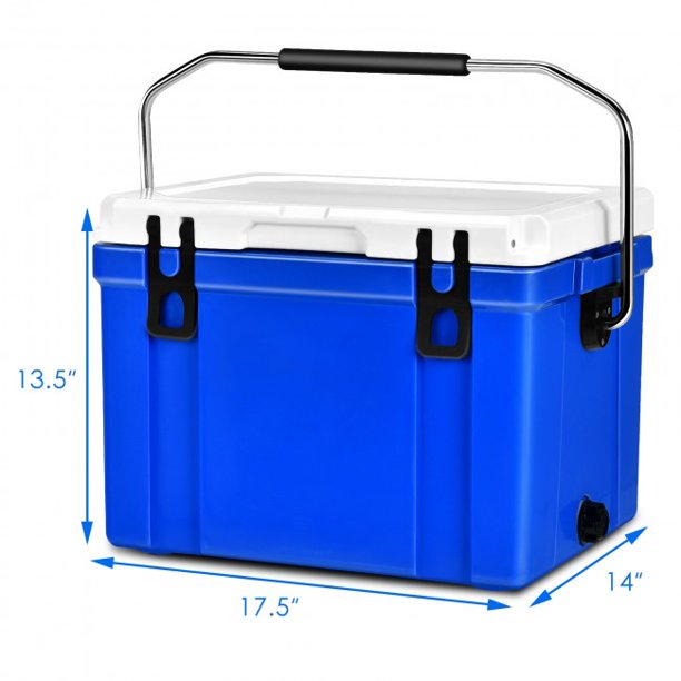 26 Quart Portable Cooler Lightweight with Food Grade Material