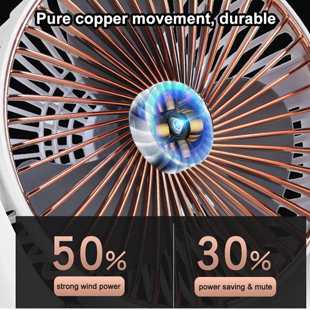 Cooling Air Circulator Fan Mini Desktop For Household Bedroom Office Portable