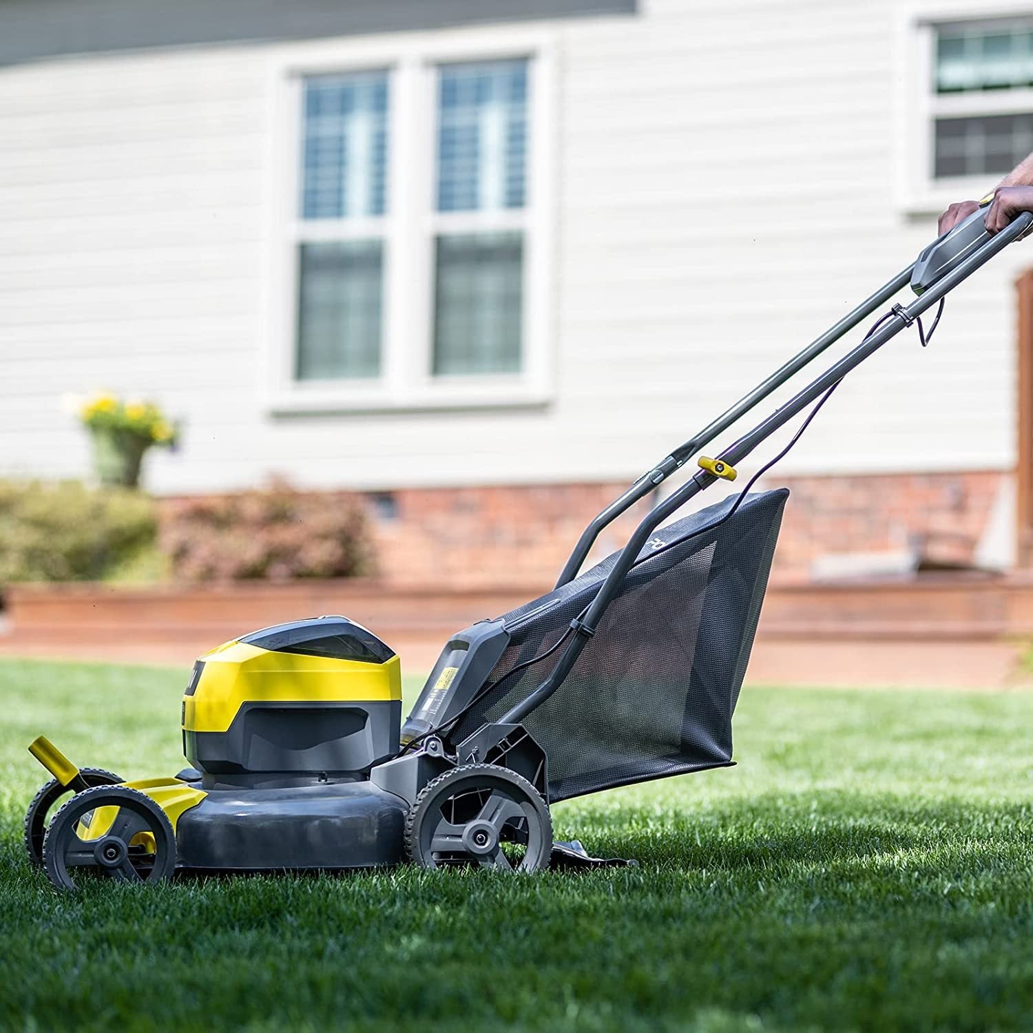 SUGIFT Wired Lawn Mower 17 Inch 3-in-1