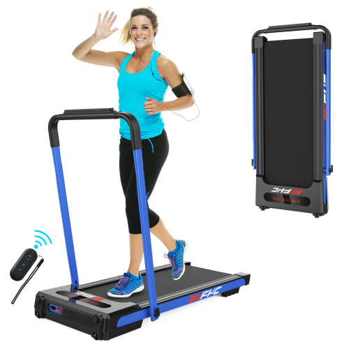 SUGIFT 2 in 1 Under Desk Treadmill, 2.5 HP Folding Treadmill for Home