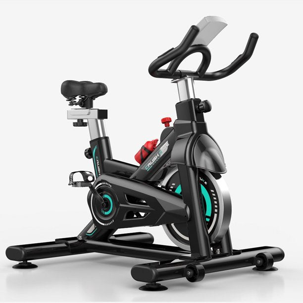 SUGIFT Exercise Bike Cardio Stationary Bike with LCD Display and Bottle Cage