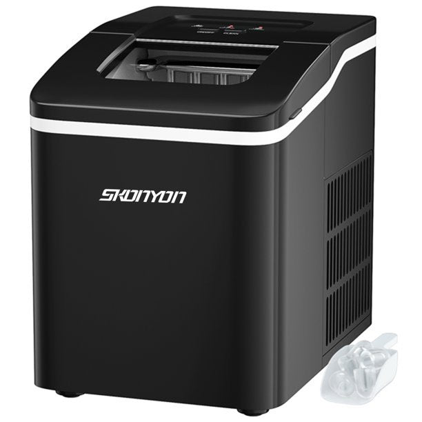 Portable Ice Maker Machine Countertop 26 lbs Black