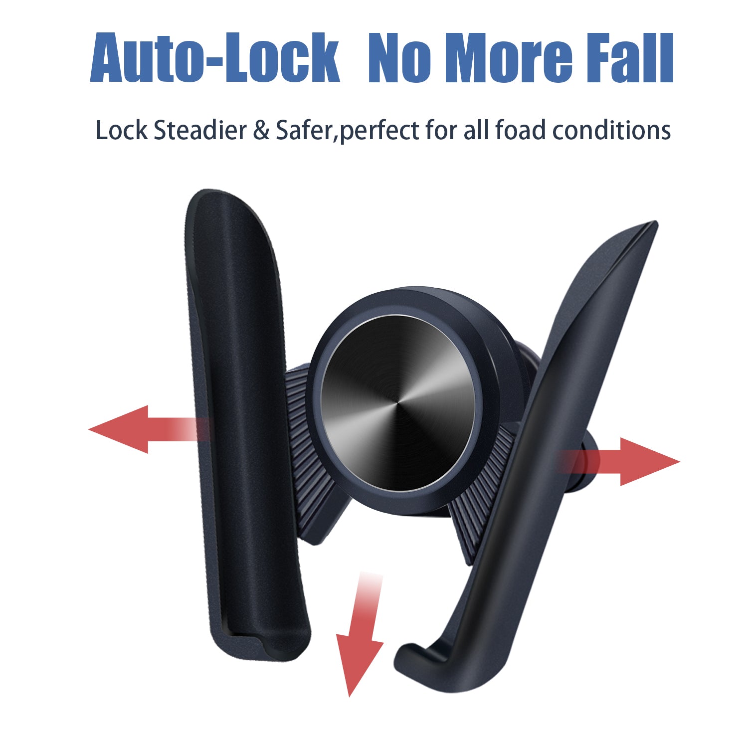 2021 Upgraded SUGIFT Phone Car Holder with Stronger Vent Clip, Hands Free Cell Phone Holder for Car