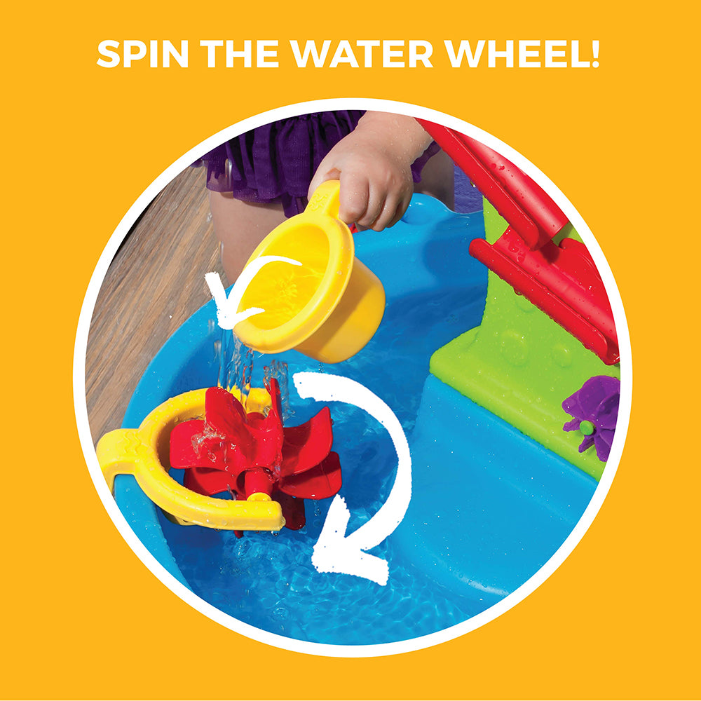 SUGIFT Rain Showers Splash Pond Water Table for Kids