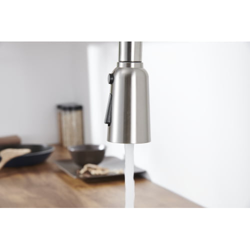 SUGIFT Kitchen Sink Faucet with Pull Out Sprayer Brushed Nickle