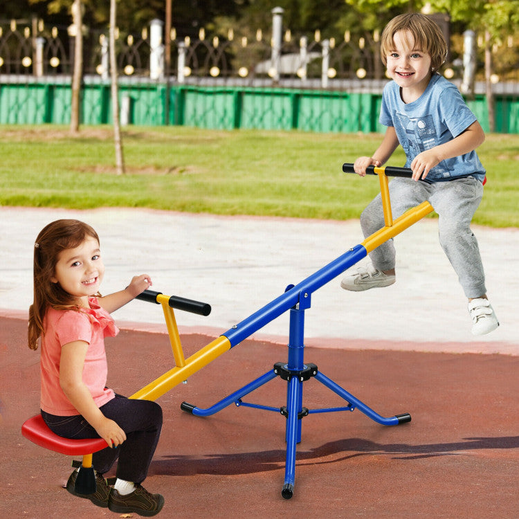 SUGIFT 360¡ãRotation Kids Seesaw Swivel Teeter Totter Playground Equipment