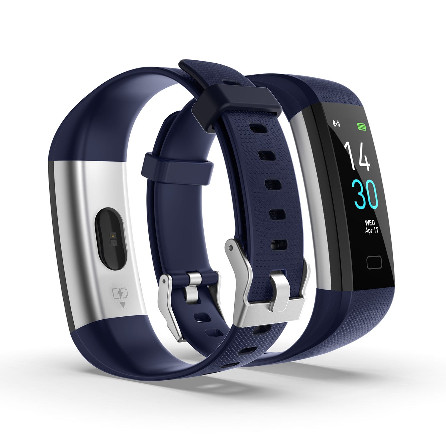 SUGIFT Fitness Tracker HR, Pedometer, Sleep Monitor, Vibrating Alarm, smart reminder, remote control selfie, health monitoring, exercise tracking, sleep analysis