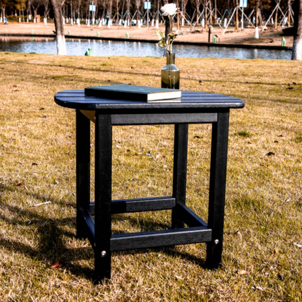 All-Weather Resistant Outdoor Adirondack Side Table