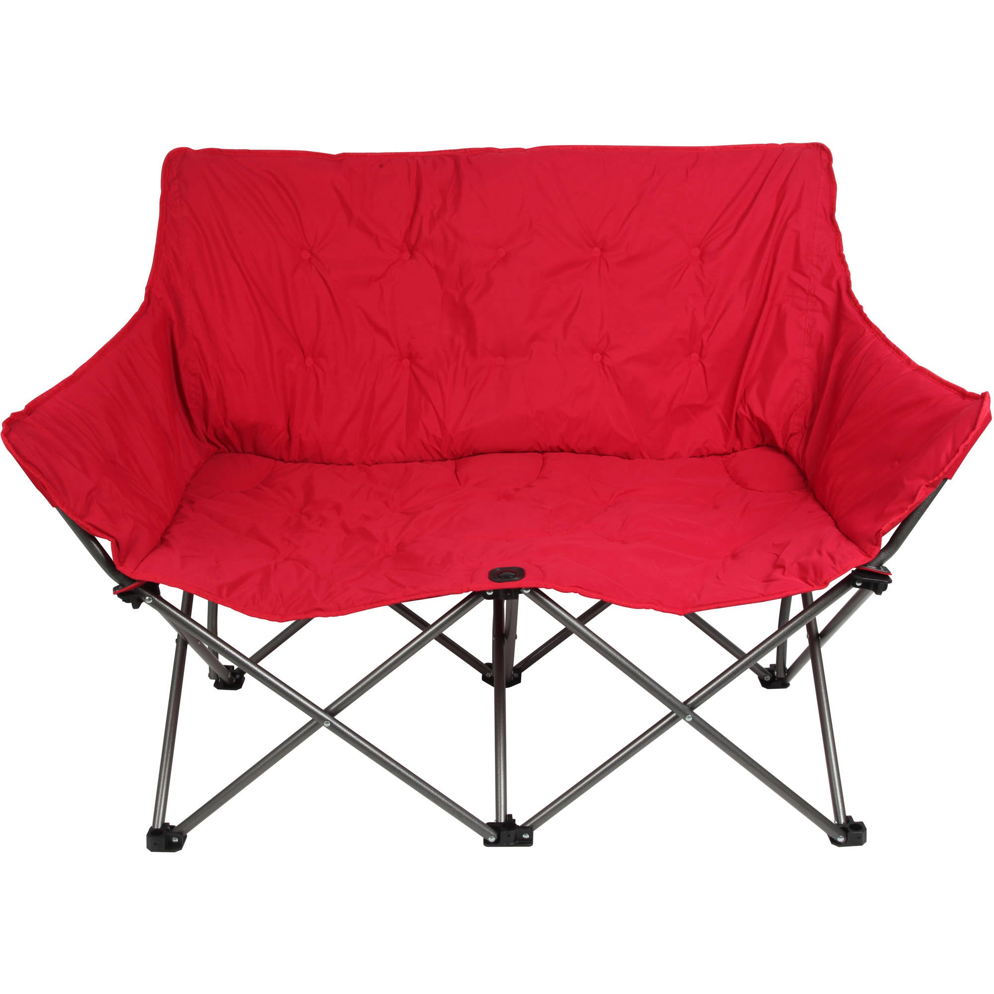 SUGIFTTrail Camping Love Seat Chair, Red