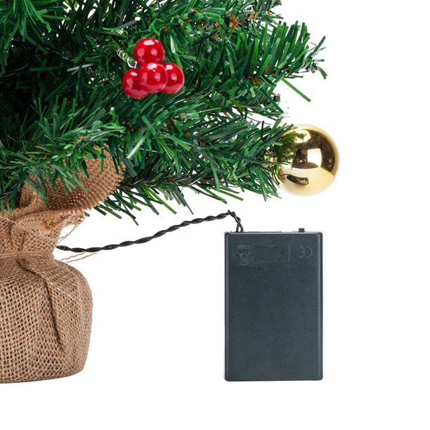 Mini Christmas Tree with Ornaments