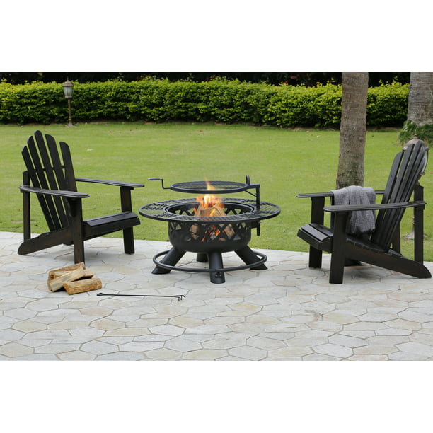 SUGIFT 40inch Ranch Fire Pit