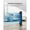 SUGIFT Tower Fan For Home 3-Speed Oscillating Fan with Timer and Remote, Black