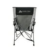 SUGIFT Portable Folding Camping Chair with High Back, Black