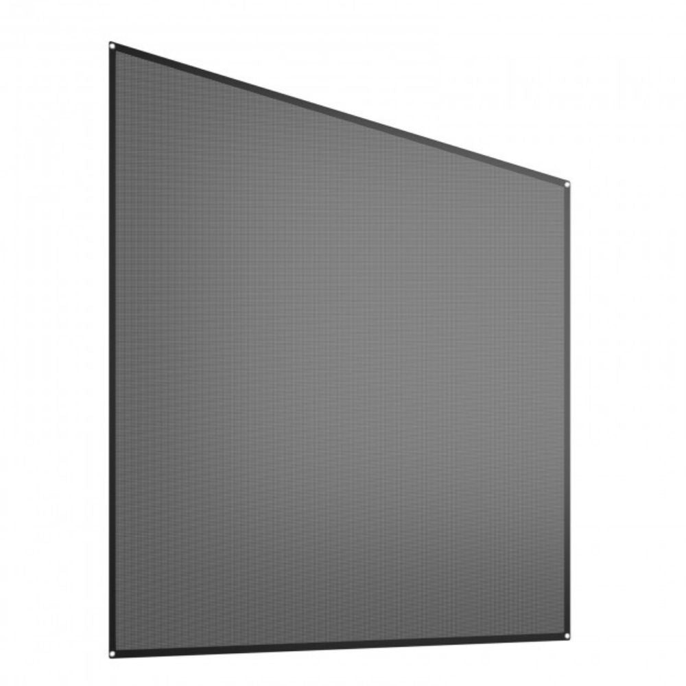 7 ft. x 9 ft. Black RV Awning Side Mesh Screen Sunshade with Complete Kits