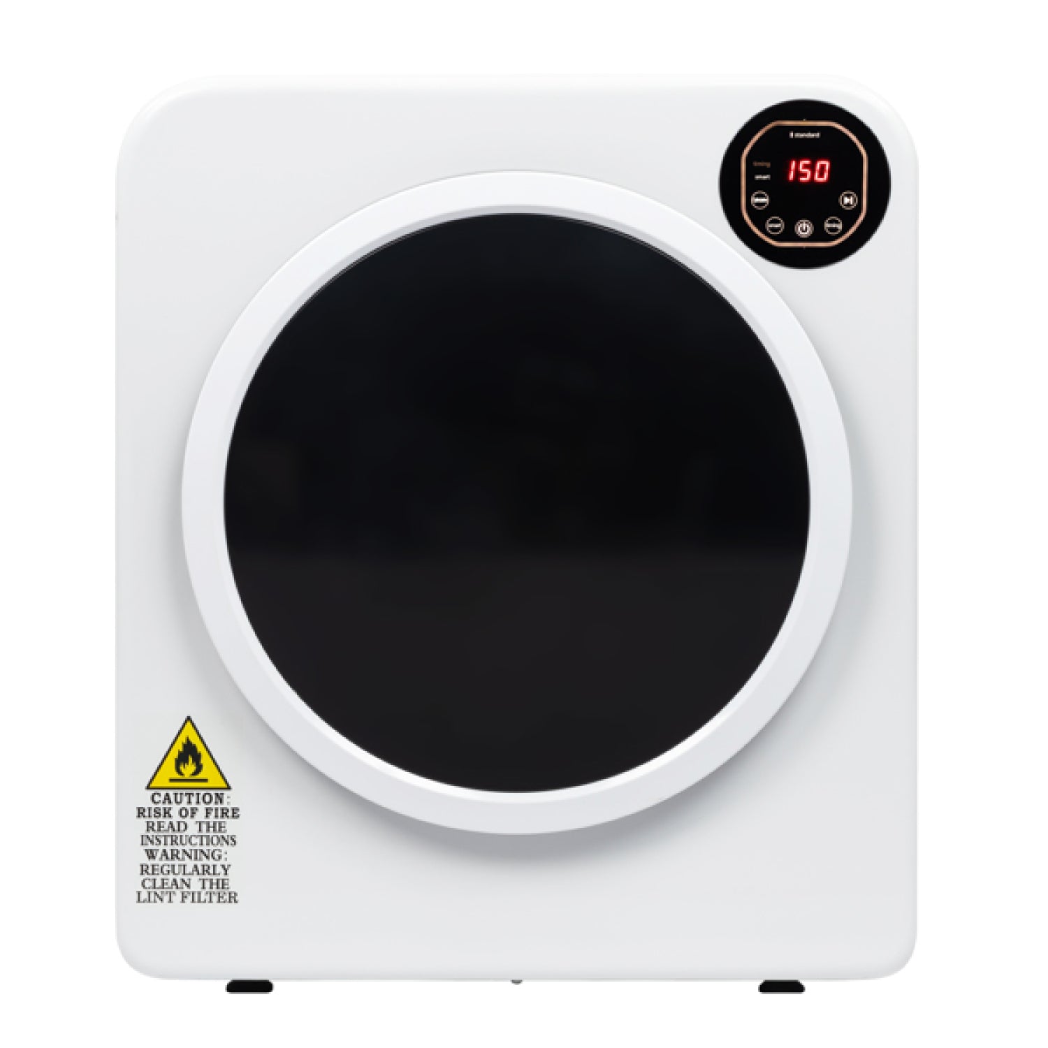 SUGIFT Compact Laundry Dryer, 13.2Ibs 6kg Tumble Dryer with Stainless Steel Tub