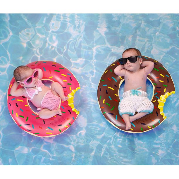 SUGIFT Pool Floats for Kids, Floating Swim Rings for Summer, Pool, Swim Raft