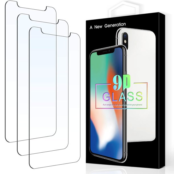 SUGIFT [3 Pack] 3 Pack Screen Protector for iPhone 12 5G 6.1 IN Anti-Scratch] [Case Friendly] [Bubble Free]