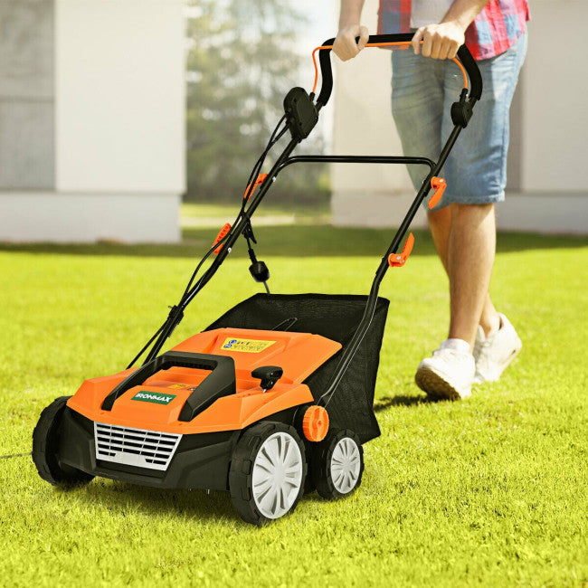 Electric Lawn Mower, 13-Amp, Corded