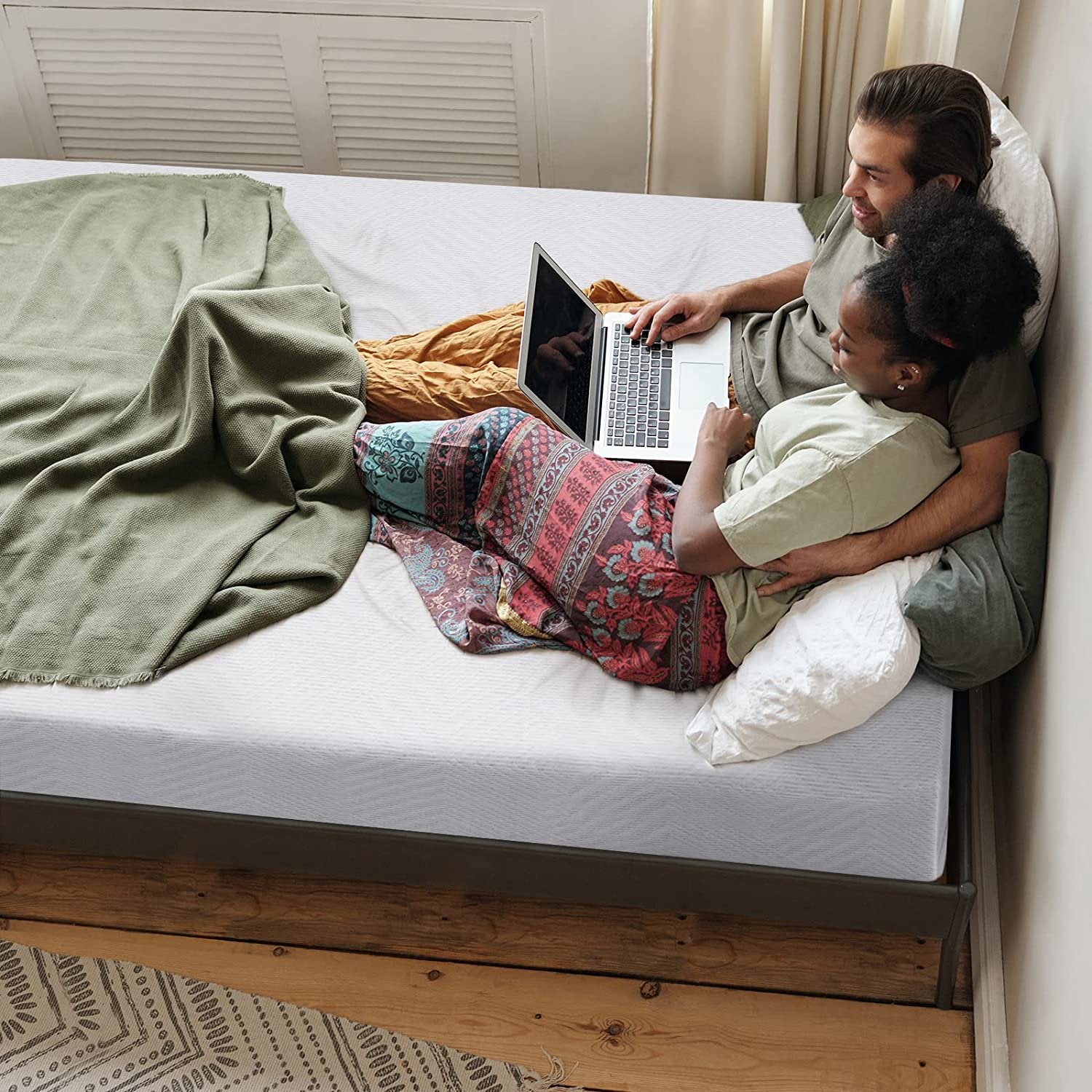 SUGIFT 8 Inch Gel Memory Foam Mattress, Twin