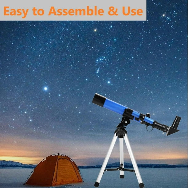 SUGIFT 400x40mm with Tripod & Finder Scope, Portable Telescope