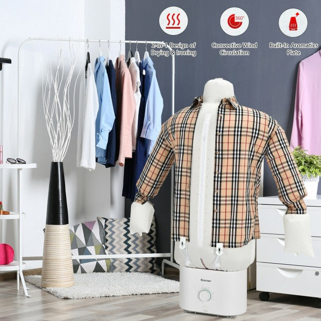 SUGIFT Inflatable Drying and Ironing Machine 1050W Automatic Garment Steamer