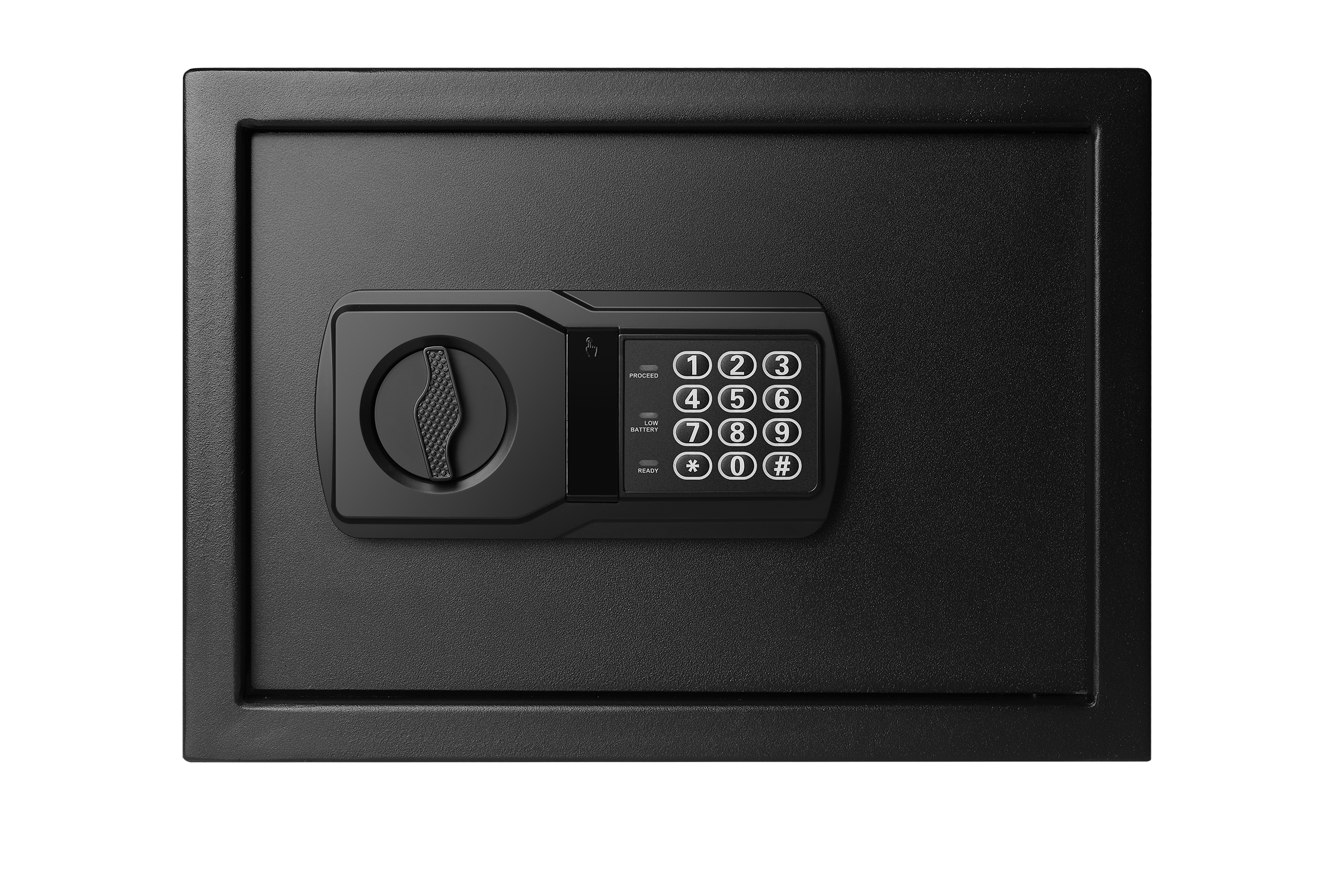 Medium Personal Safe with Easy to Program Electronic Lock For Secure Storage, Black 44E20