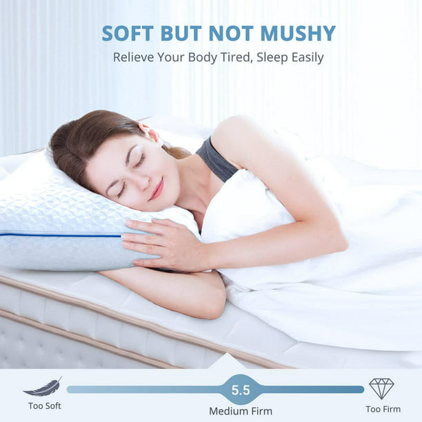 SUGIFT 12 Inch Gel Memory Foam Hybrid Mattress in a Box