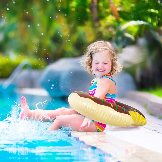 SUGIFT Pool Floats for Kids, Floating Swim Rings for Summer, Pool, Swim Raft