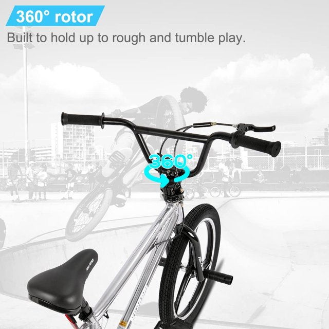 SUGIFT 20 Inch 3 5 Spoke Kids BMX Bike for Boys Girls Ages