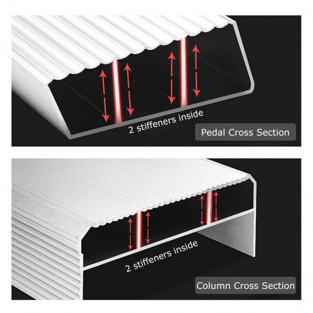 3-Step Ladder Folding Step Stool Platform