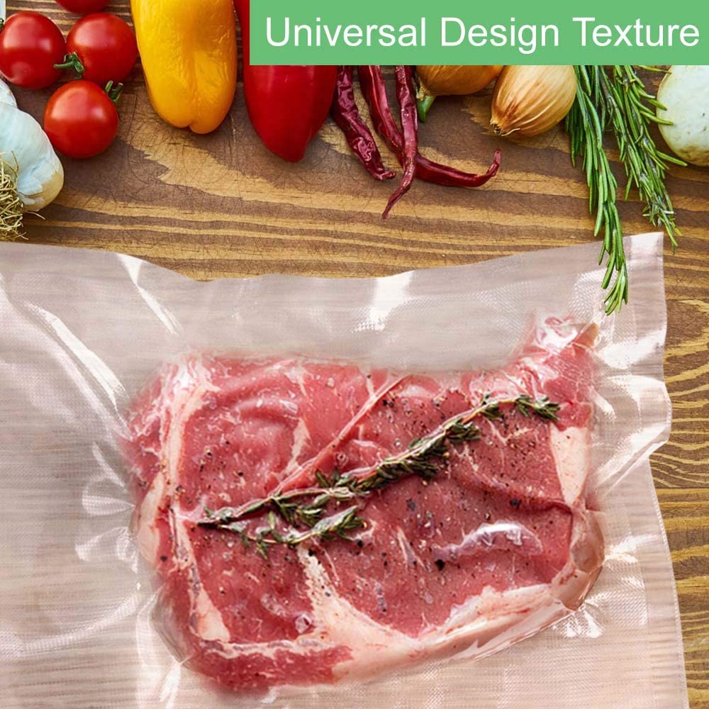 Vacuum Sealer Bags Rolls For Food Saver,Seal a Meal, Weston. Commercial  Grade, BPA Free,Great for vac storage Bags, Meal Prep with sous vide (8 x