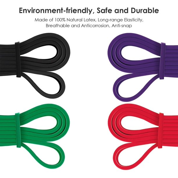 SUGIFT Pull Up Assistance Bands, Resistance Bands Set for Men&Women, Perfect for Body Stretching, Powerlifting, Resistance Training