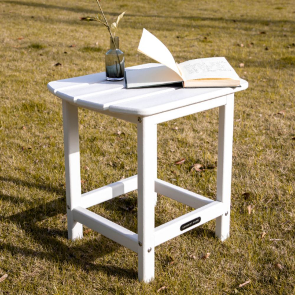 All-Weather Resistant Outdoor Adirondack Side Table
