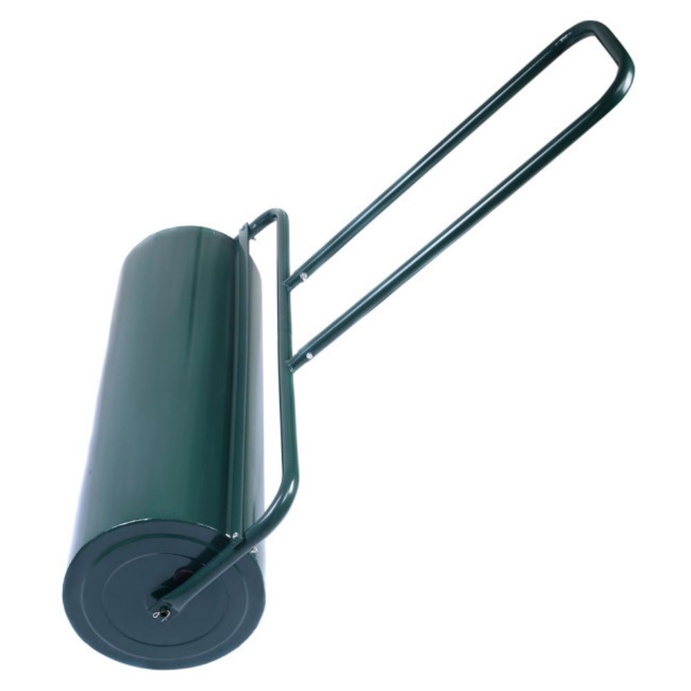 36 in. x 12 in. Tow Lawn Roller Water Filled Metal Push Roller