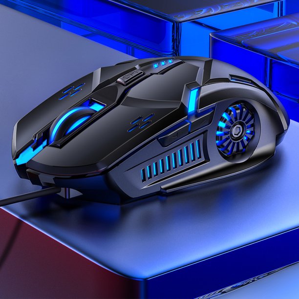 Gaming Mouse Wired USB Optical Computer Mice with RGB Backlit