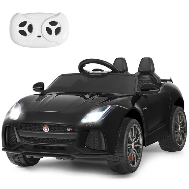 12V Jaguar F-Type SVR Licensed Kids Ride On Car Motorized Vehicle w/ MP3 Black