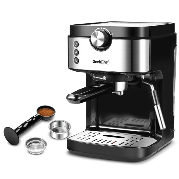 SUGIFT Espresso Machine 20 Bar Coffee Machine With Foaming Milk Frother Wand, 1300W 900ml Removable Water Tank Coffee Maker, Espresso Cappuccino Latte Macchiato Home Barista
