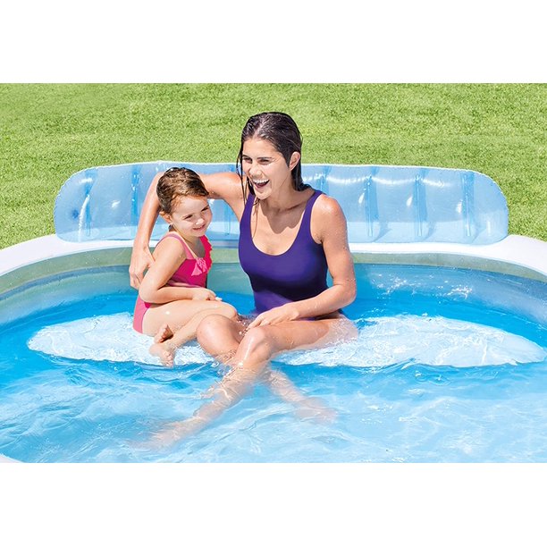 SUGIFT Inflatable Family Lounge Pool