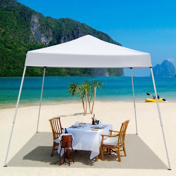 Portable Home Use Waterproof Folding Tent, White