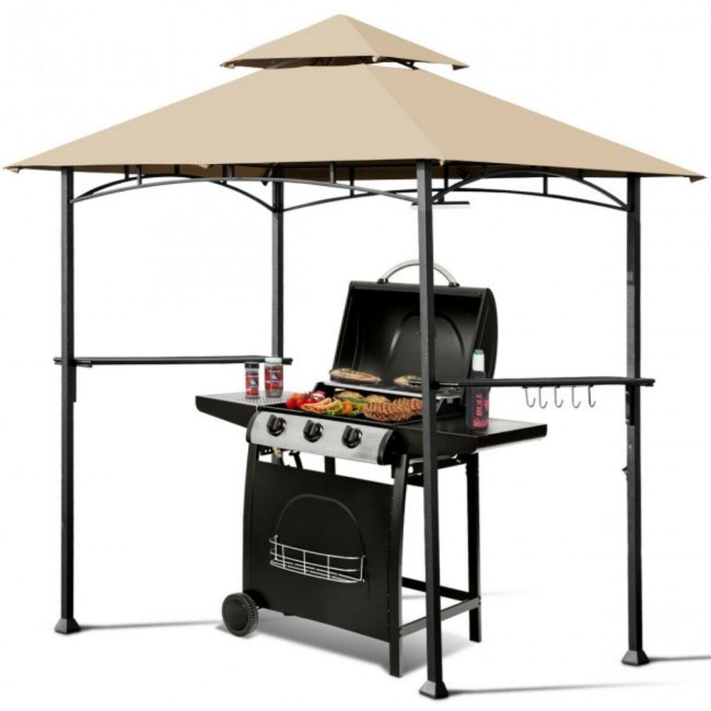 8 ft. x 5 ft. Outdoor Barbecue Grill Gazebo Canopy Tent