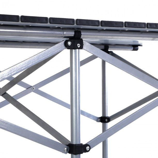 Portable Folding Table Aluminum Roll Up Outdoor Camping Rectangle Picnic Table
