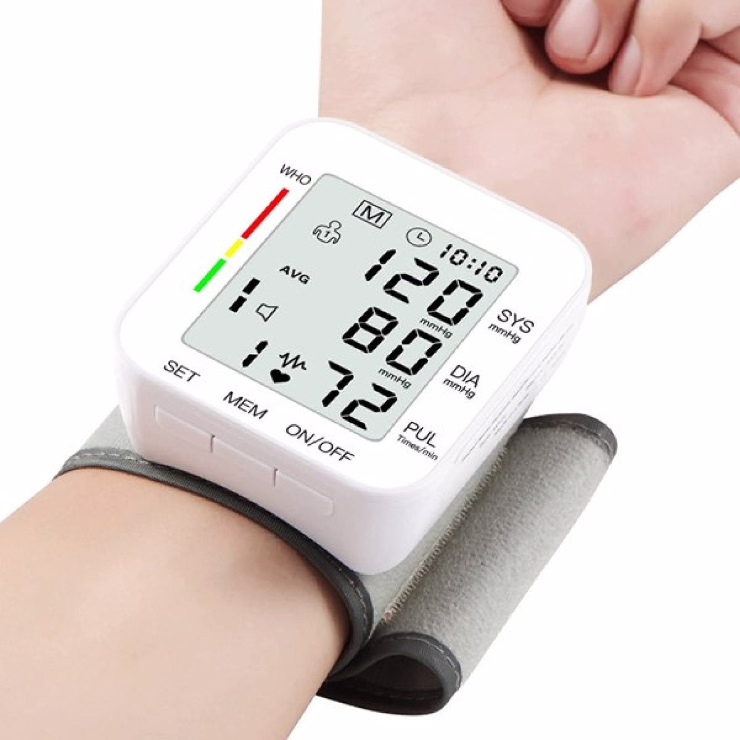SUGIFT Blood Pressure Monitor with Automatic Monitors & LCD Display