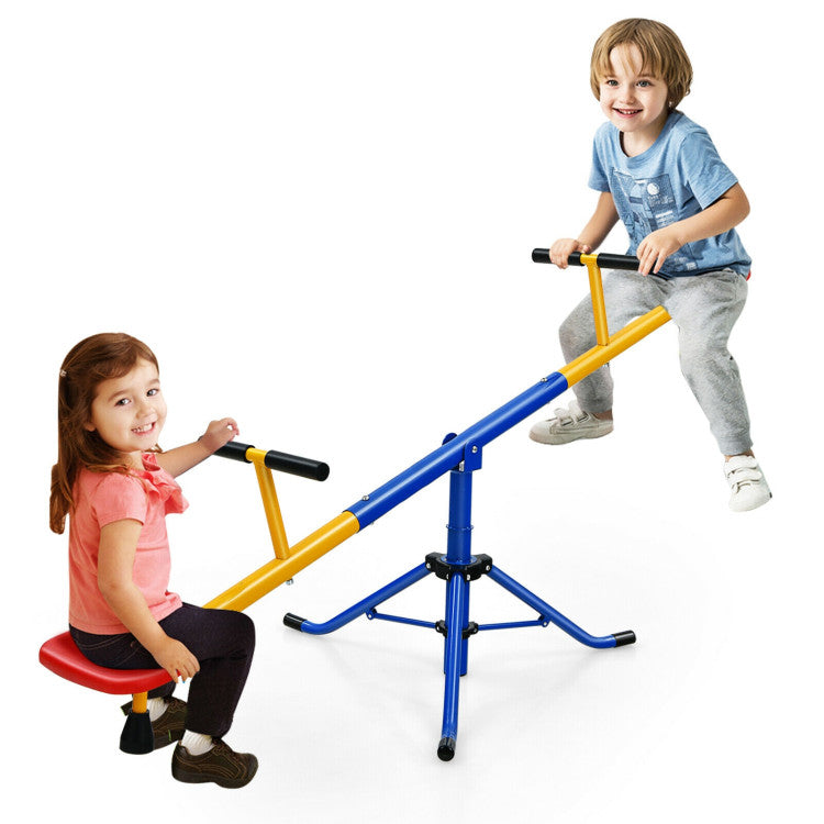 SUGIFT 360¡ãRotation Kids Seesaw Swivel Teeter Totter Playground Equipment