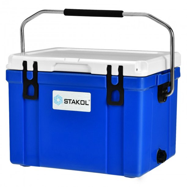 26 Quart Portable Cooler Lightweight with Food Grade Material