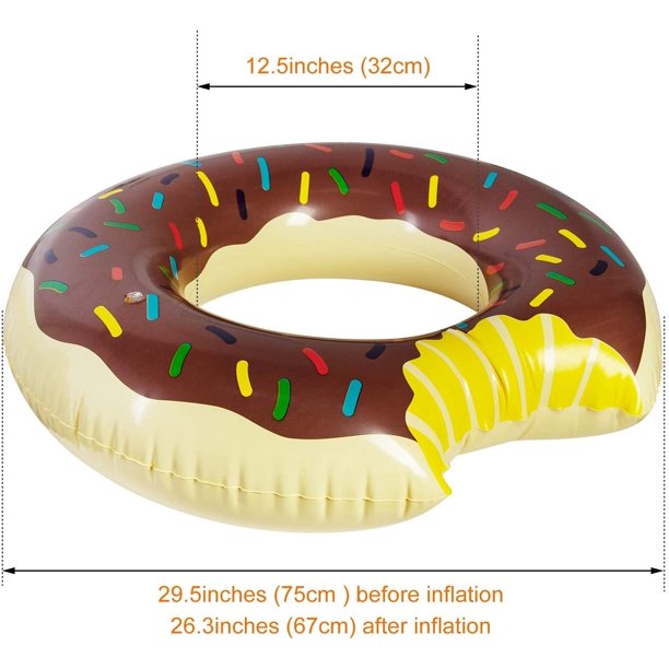 SUGIFT Pool Floats for Kids, Floating Swim Rings for Summer, Pool, Swim Raft