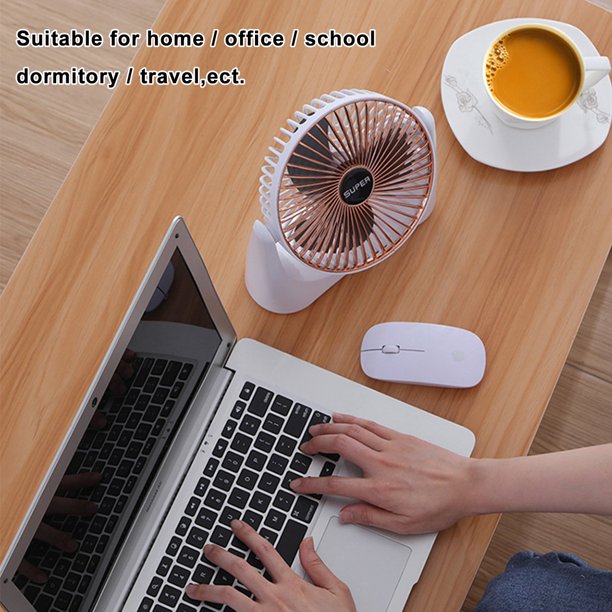 Cooling Air Circulator Fan Mini Desktop For Household Bedroom Office Portable